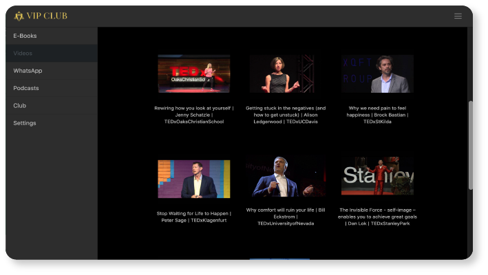 Sell access to videos integrating Dropbox, Amazon S3 or YouTube