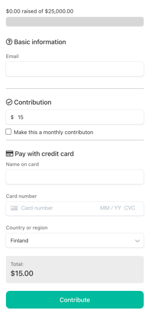 Checkout Form Templates For Small Businesses - Payform